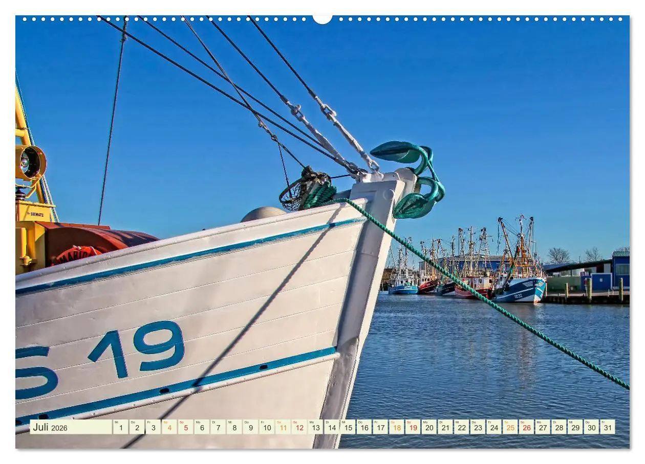 Bild: 9783457768105 | Reise an die Nordsee - Husum (hochwertiger Premium Wandkalender...