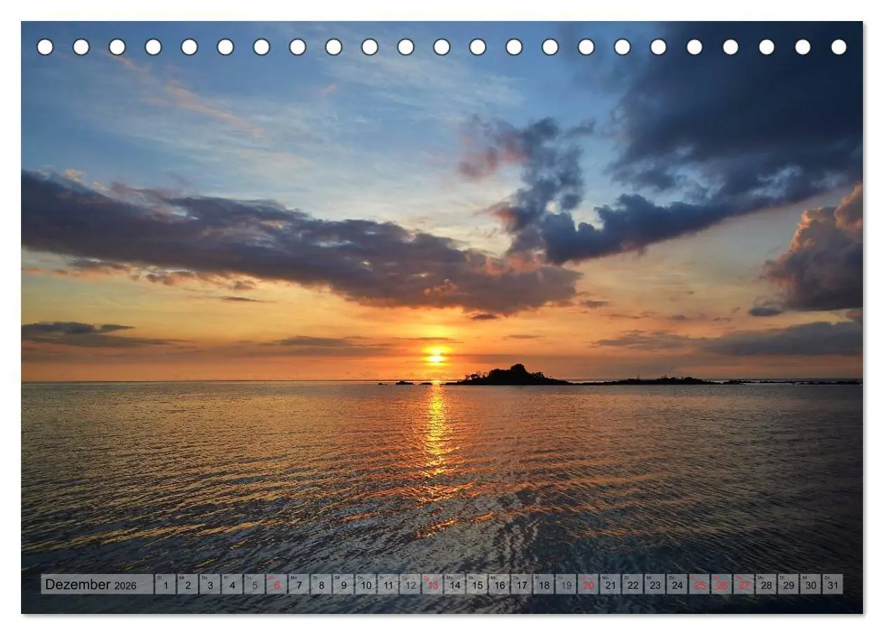 Bild: 9783516238105 | Träum dich nach Mauritius (Tischkalender 2026 DIN A5 quer),...