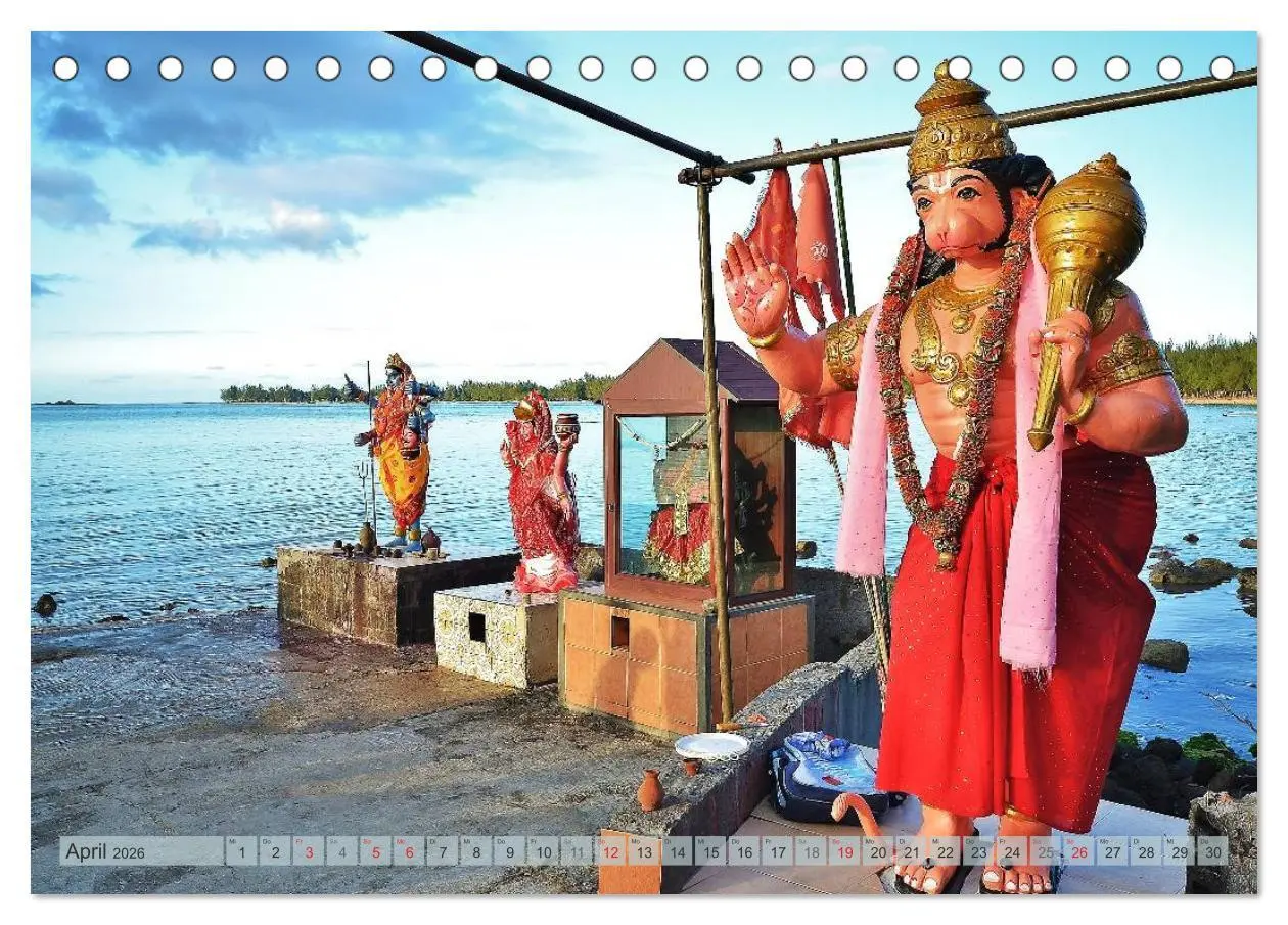 Bild: 9783516238105 | Träum dich nach Mauritius (Tischkalender 2026 DIN A5 quer),...