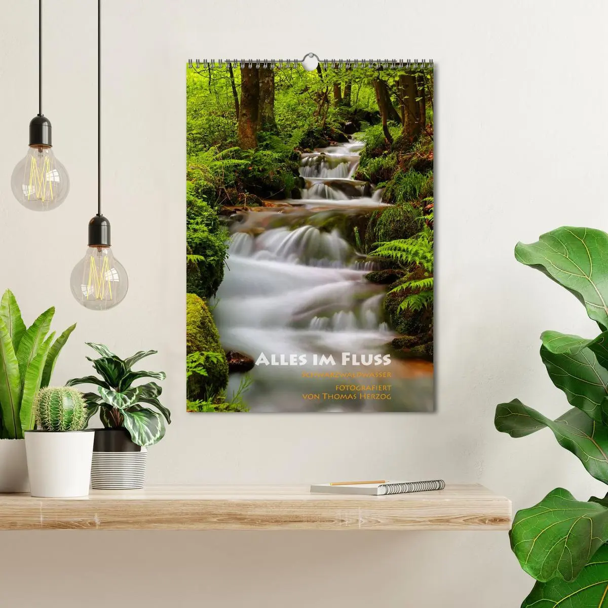 Bild: 9783516478105 | Alles im Fluss - Schwarzwaldwasser (Wandkalender 2026 DIN A3 hoch),...