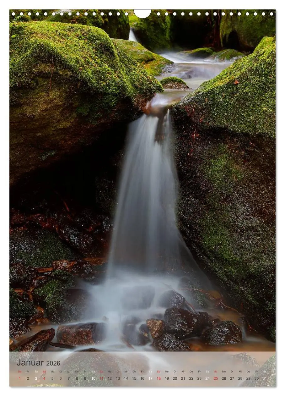 Bild: 9783516478105 | Alles im Fluss - Schwarzwaldwasser (Wandkalender 2026 DIN A3 hoch),...