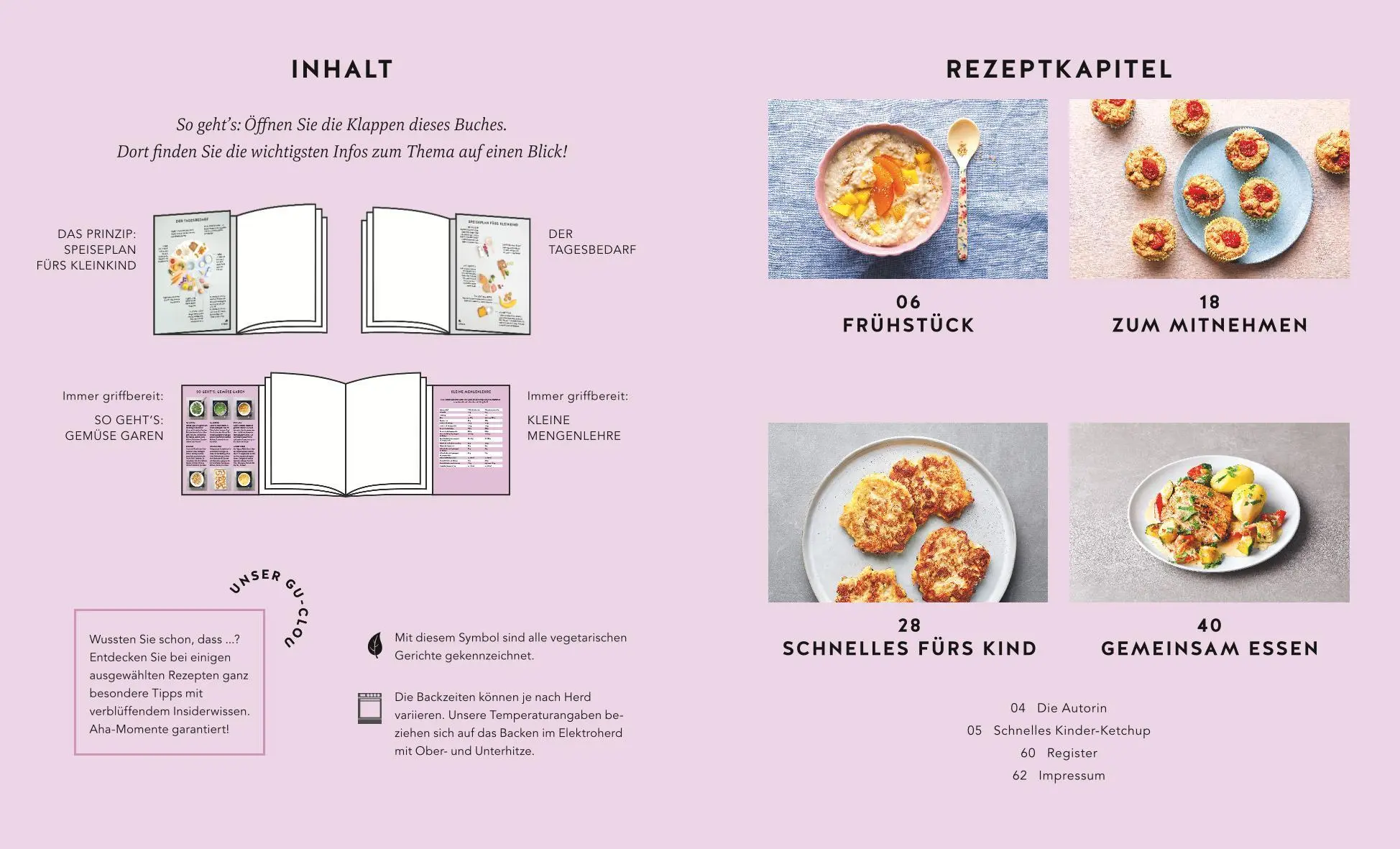 Bild: 9783833898105 | Kochen für Kleinkinder | Schnell, gesund und kindgerecht | Cramm