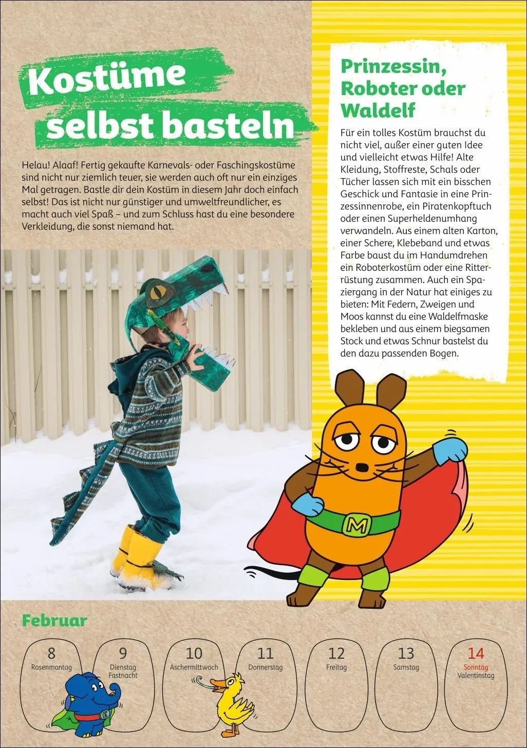 Bild: 9783840038105 | Schütze die Erde mit der Maus Kalender 2027 - Wochenplaner | Ulrike