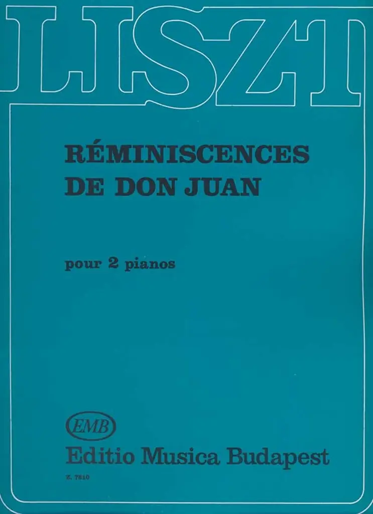 Cover: 9790080078105 | Reminiscences de Don Juan pour 2 pianos | Franz Liszt | Buch | 1978