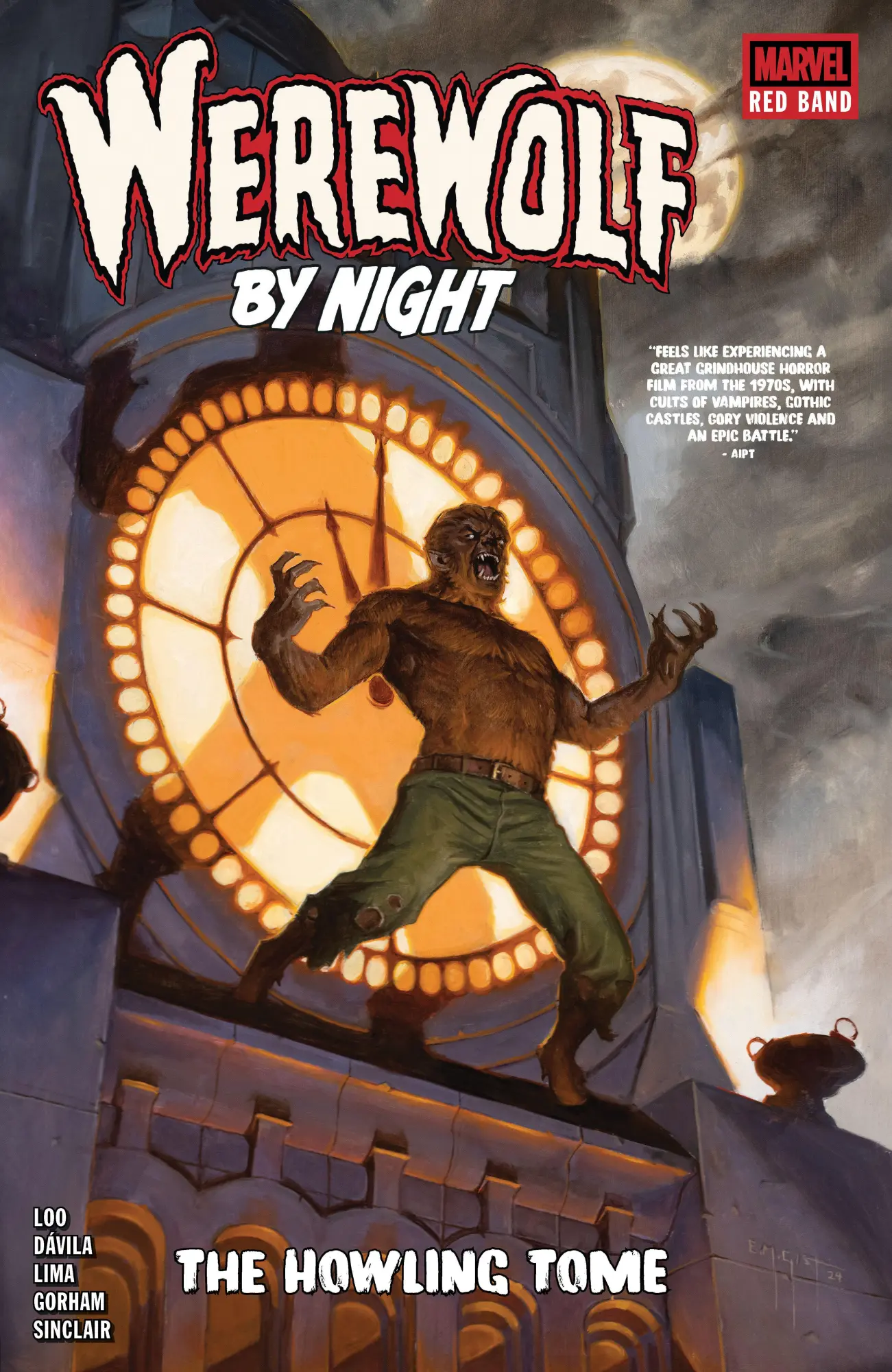 Cover: 9781302968205 | Werewolf by Night: Red Band - The Howling Tome | Jason Loo (u. a.)