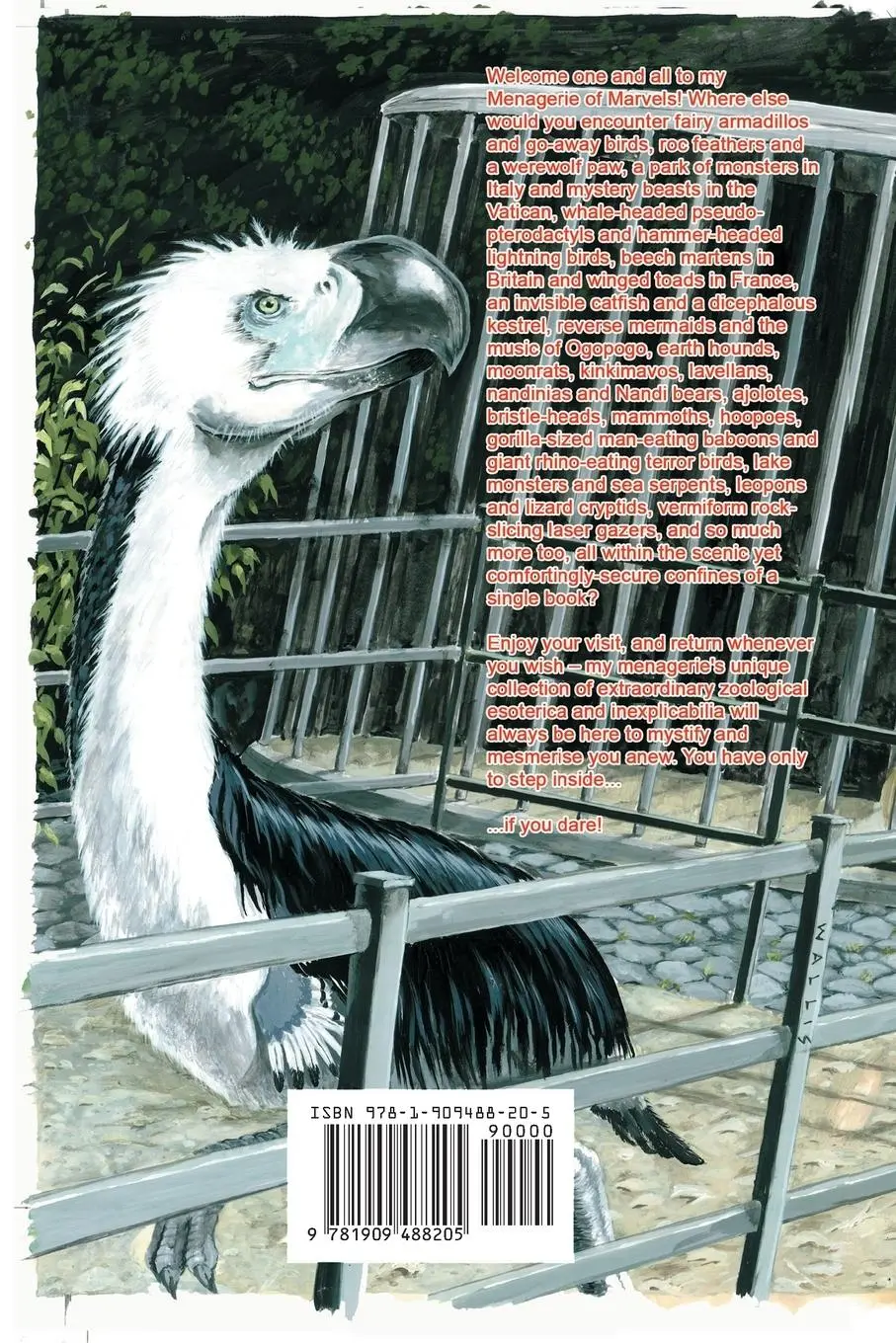 Rückseite: 9781909488205 | The Menagerie of Marvels | Karl Shuker | Taschenbuch | Englisch | 2014