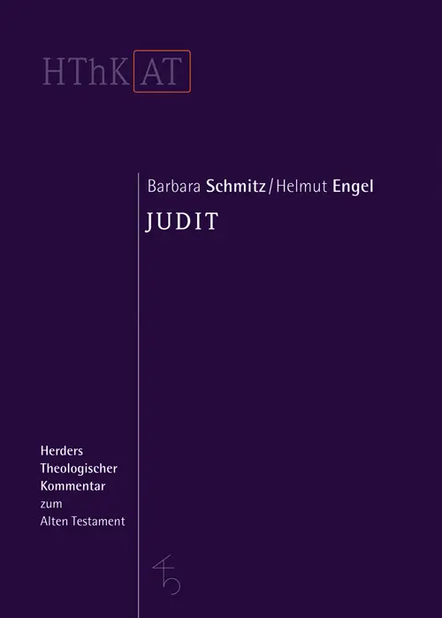 Cover: 9783451268205 | Judit | Barbara Schmitz (u. a.) | Buch | Schutzumschlag | 432 S.