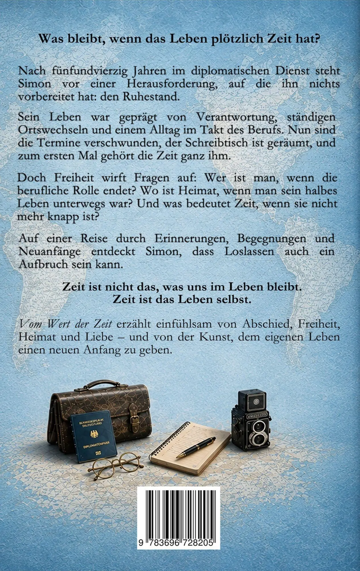 Rückseite: 9783696728205 | Vom Wert der Zeit | Was bleibt, wenn das Leben plötzlich Zeit hat?