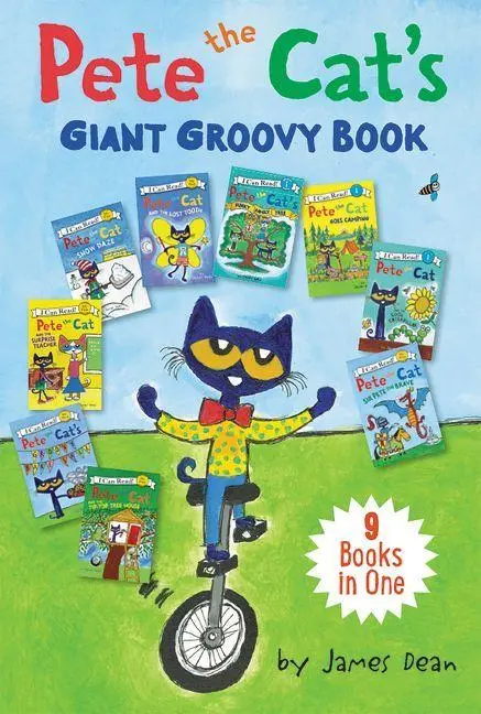 Cover: 9780062868305 | Pete the Cat's Giant Groovy Book | 9 Stories in 1 Book | Dean (u. a.)