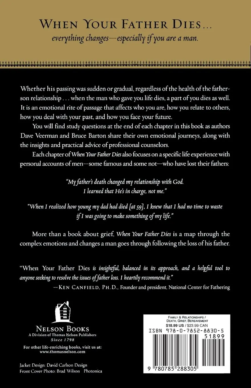 Rückseite: 9780785288305 | When Your Father Dies | David Veerman | Taschenbuch | Englisch | 2006