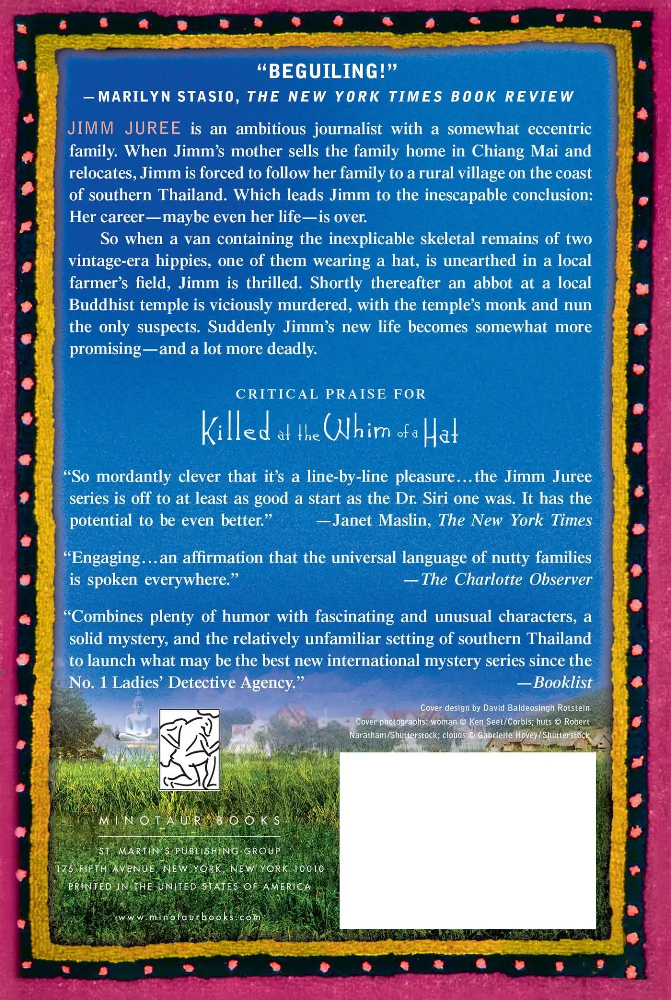 Rückseite: 9781250008305 | Killed at the Whim of a Hat | Colin Cotterill | Taschenbuch | Englisch