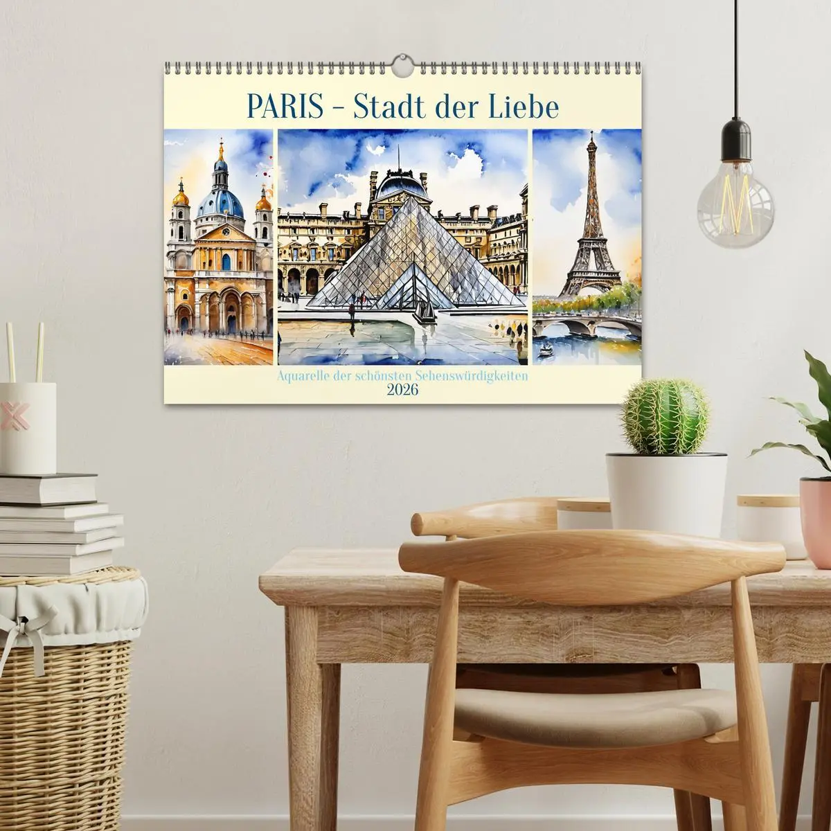 Bild: 9783457368305 | Paris - Stadt der Liebe (Wandkalender 2026 DIN A3 quer), CALVENDO...
