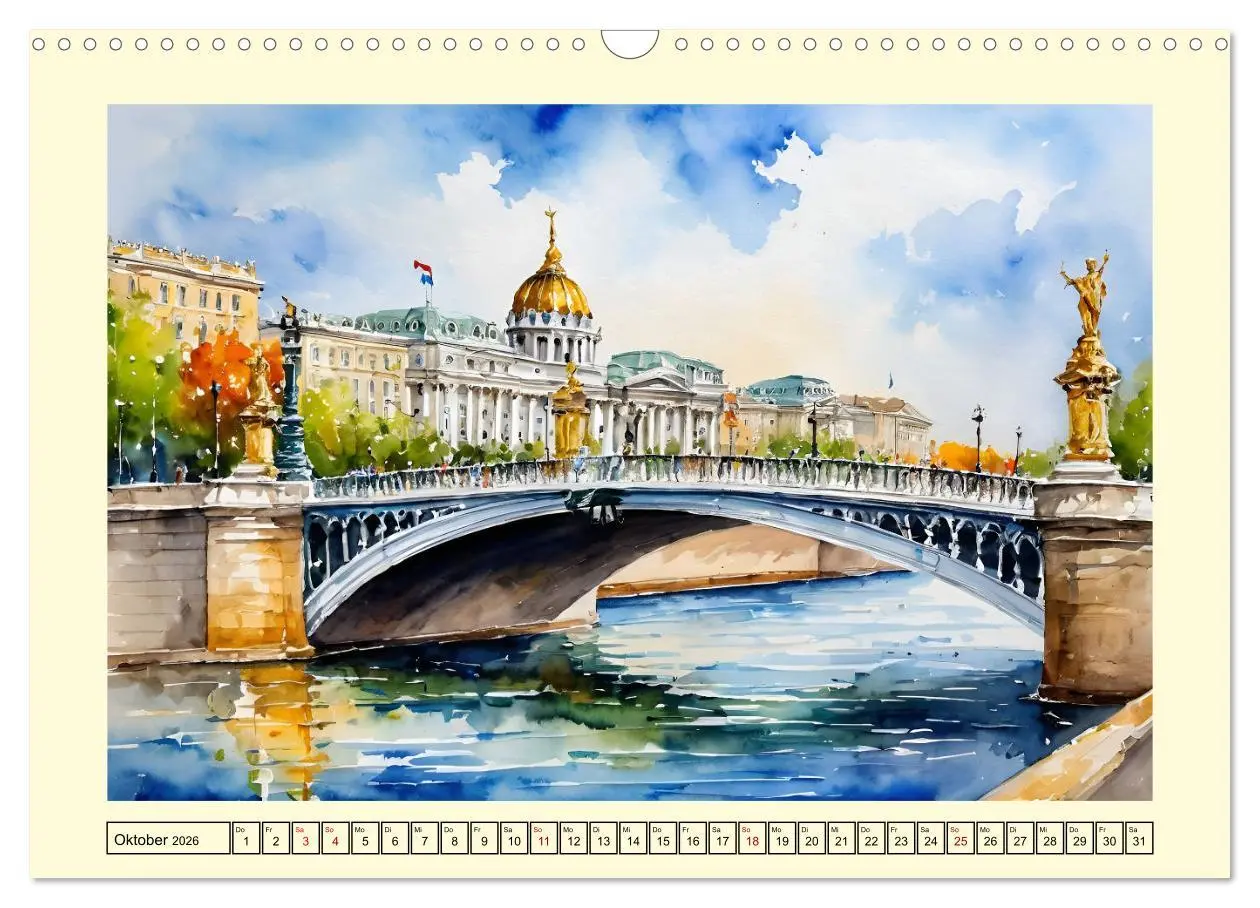 Bild: 9783457368305 | Paris - Stadt der Liebe (Wandkalender 2026 DIN A3 quer), CALVENDO...