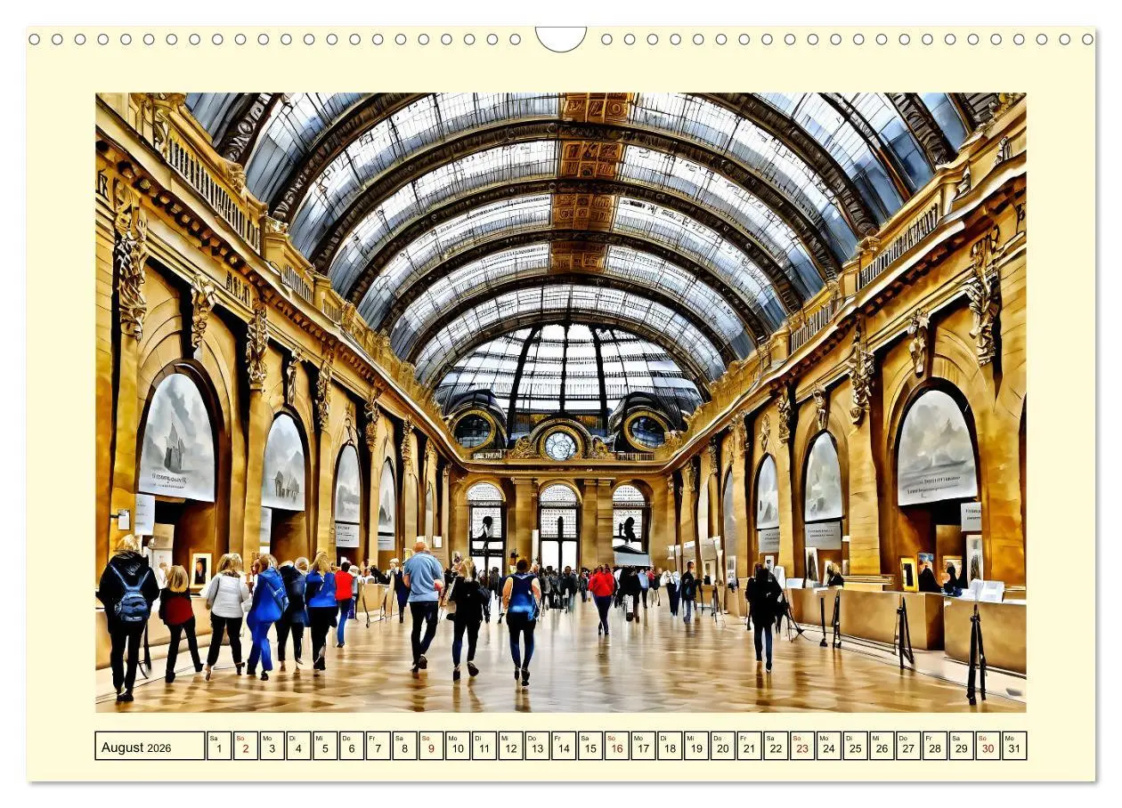 Bild: 9783457368305 | Paris - Stadt der Liebe (Wandkalender 2026 DIN A3 quer), CALVENDO...