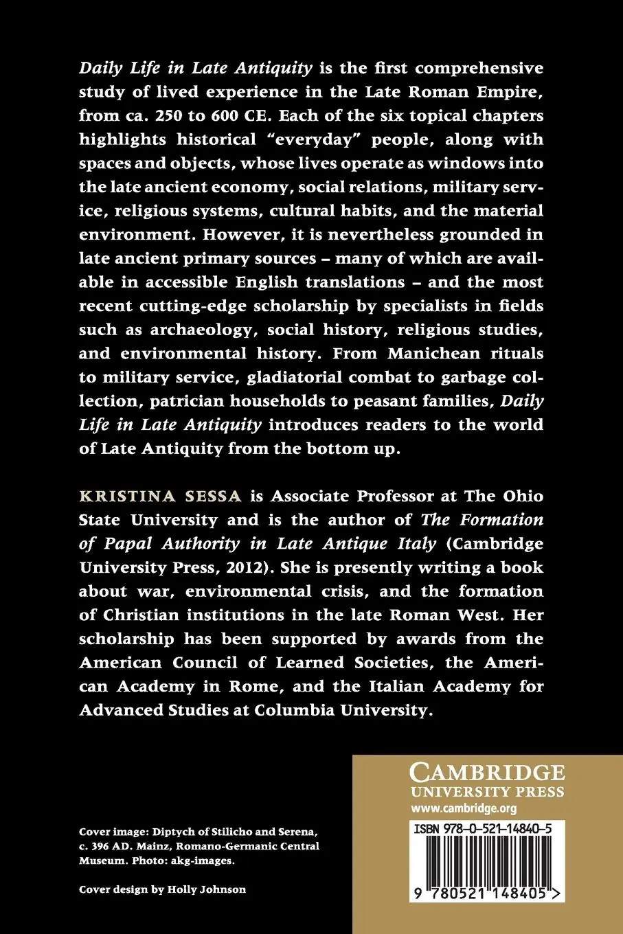 Rückseite: 9780521148405 | Daily Life in Late Antiquity | Kristina Sessa | Taschenbuch | Englisch