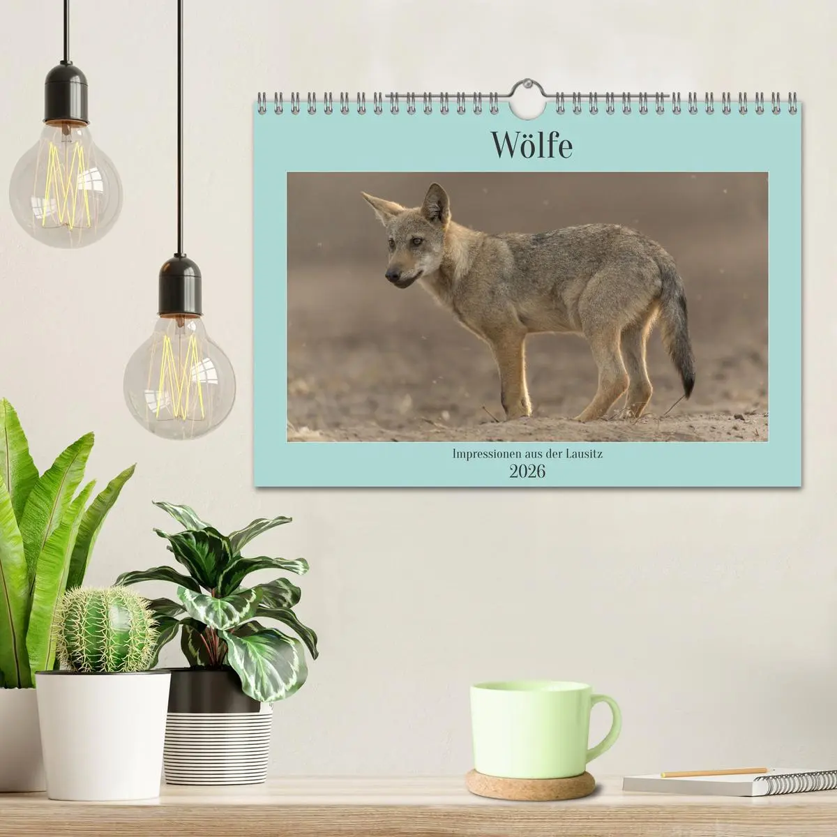 Bild: 9783457358405 | Wölfe, Impressionen aus der Lausitz (Wandkalender 2026 DIN A4...