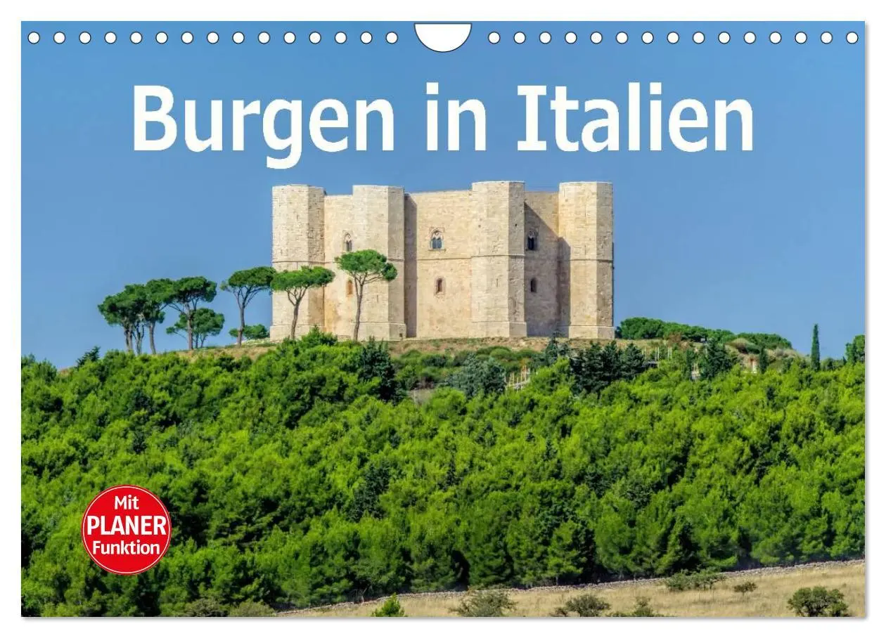 Cover: 9783457978405 | Burgen in Italien (Wandkalender 2026 DIN A4 quer), CALVENDO...