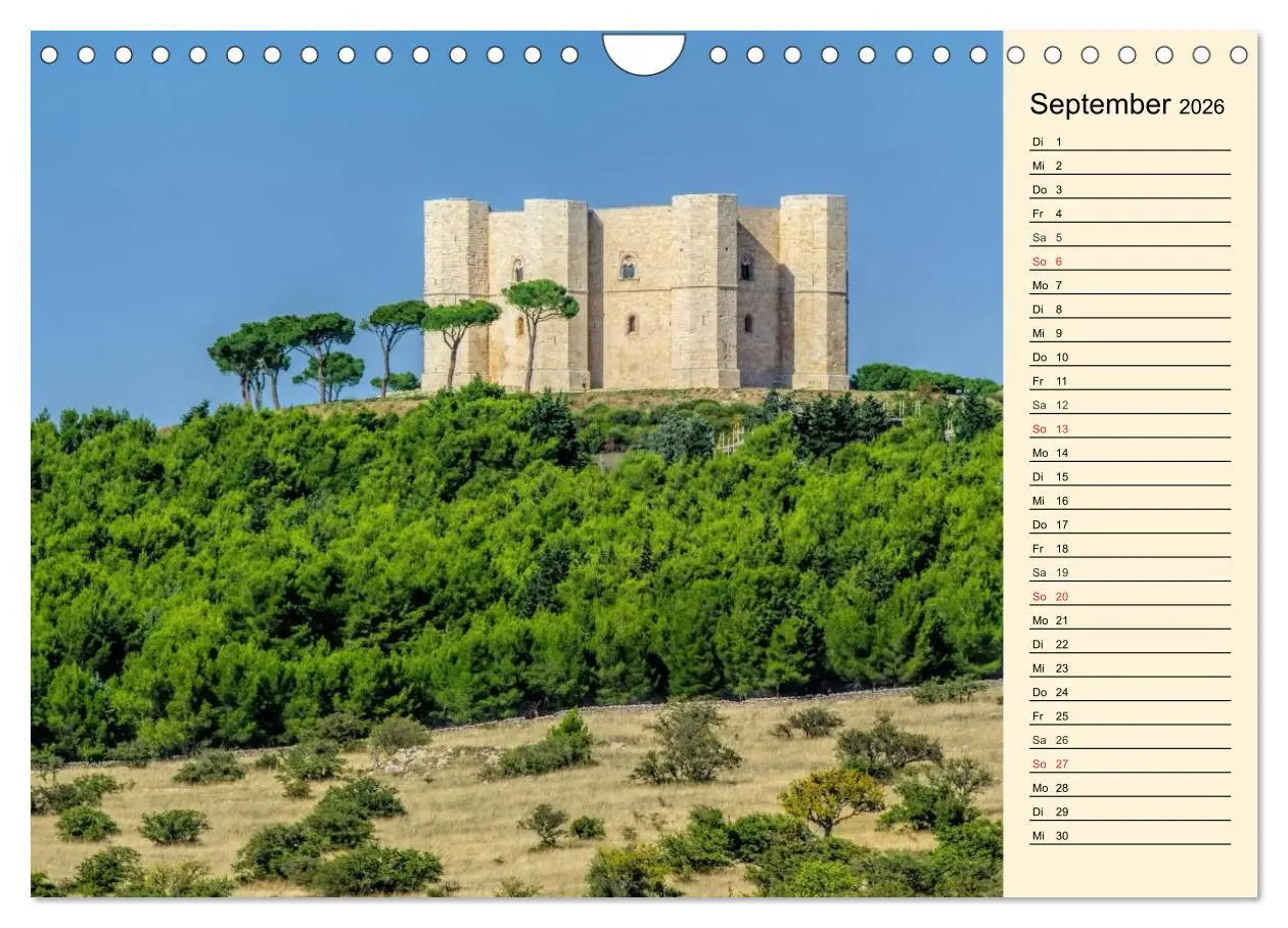 Bild: 9783457978405 | Burgen in Italien (Wandkalender 2026 DIN A4 quer), CALVENDO...
