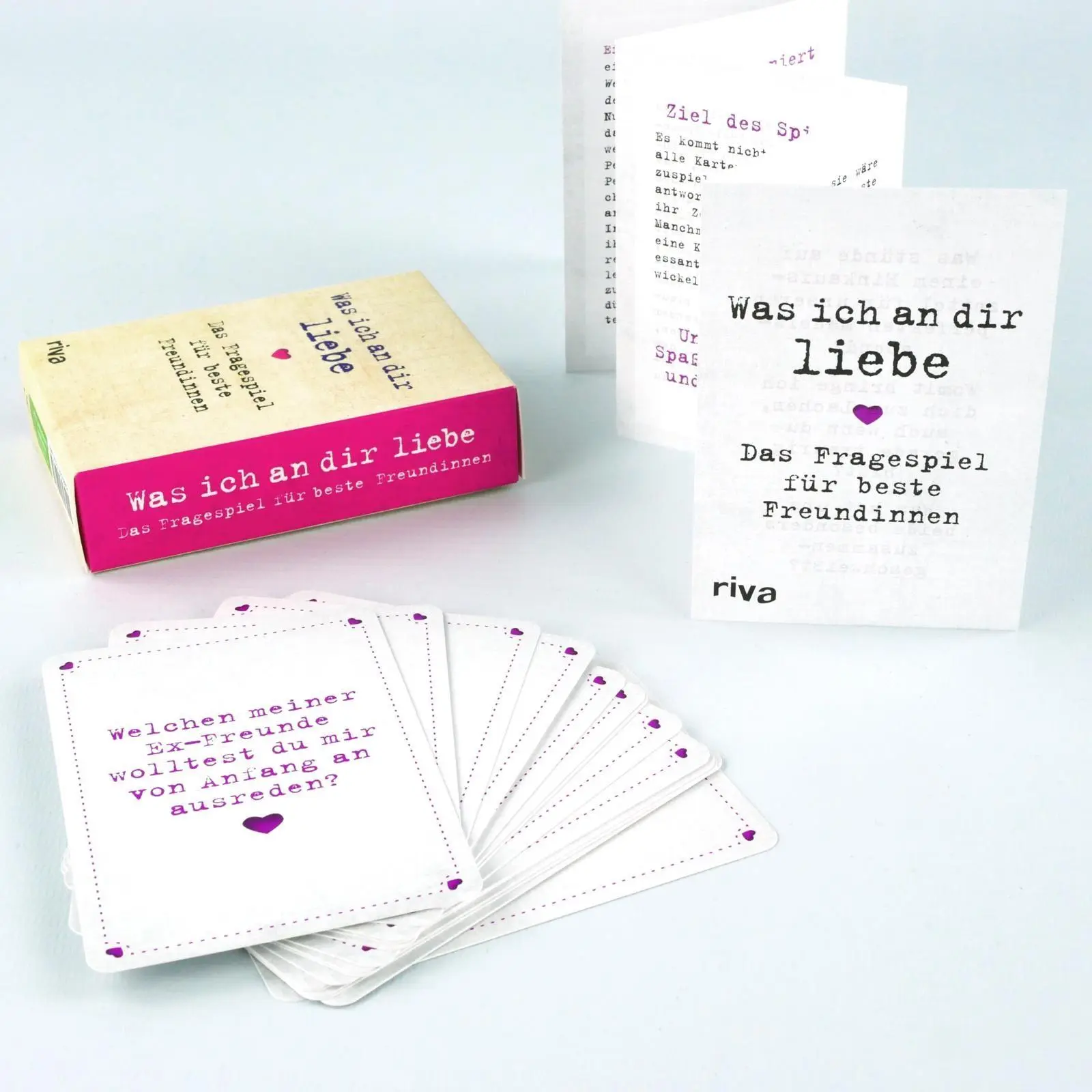 Bild: 9783742308405 | Was ich an dir liebe - Das Fragespiel für beste Freundinnen | Spiel