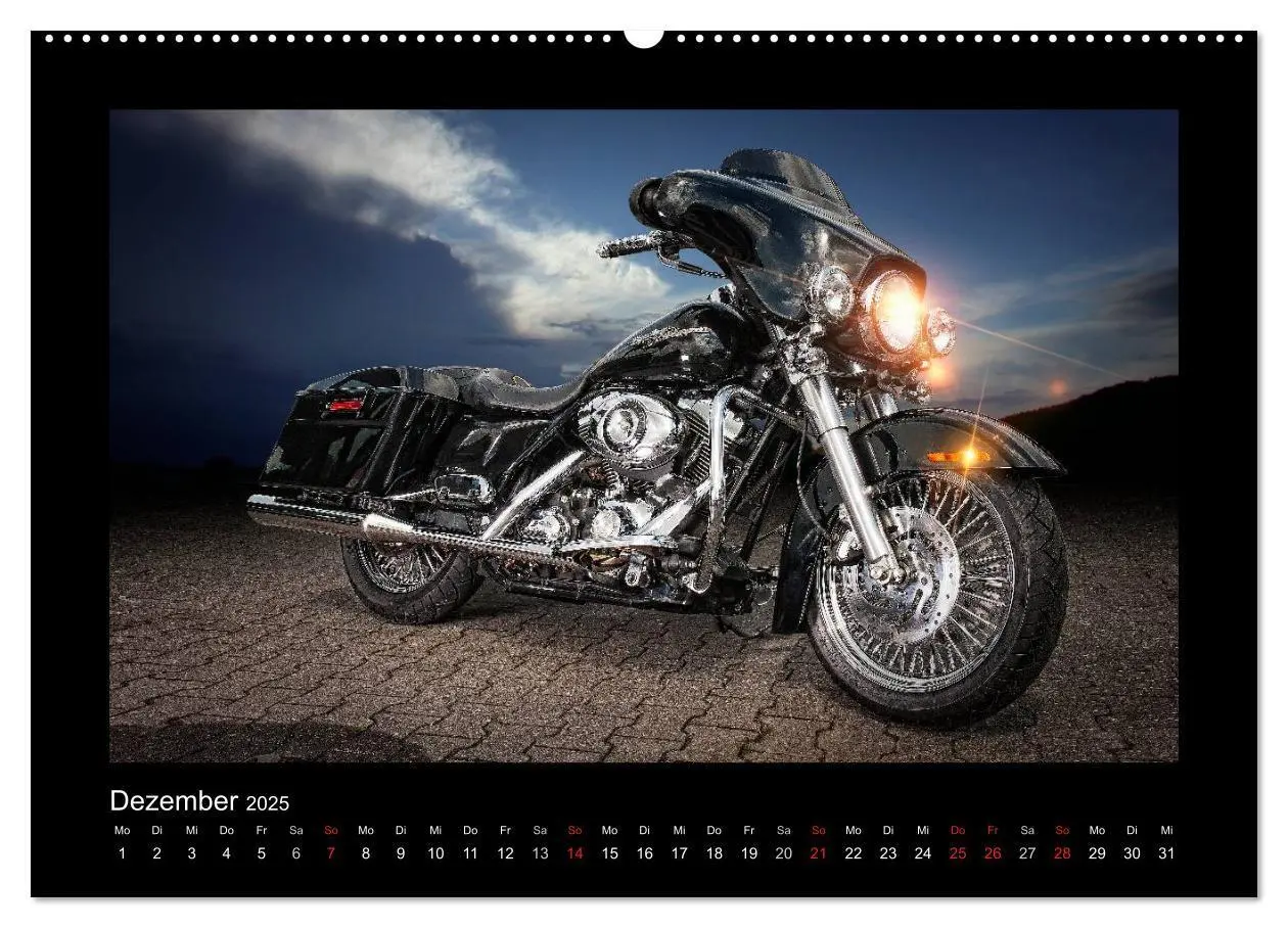 Bild: 9783435708505 | Motorrad-Träume - Chopper und Custombikes (Wandkalender 2025 DIN A2...