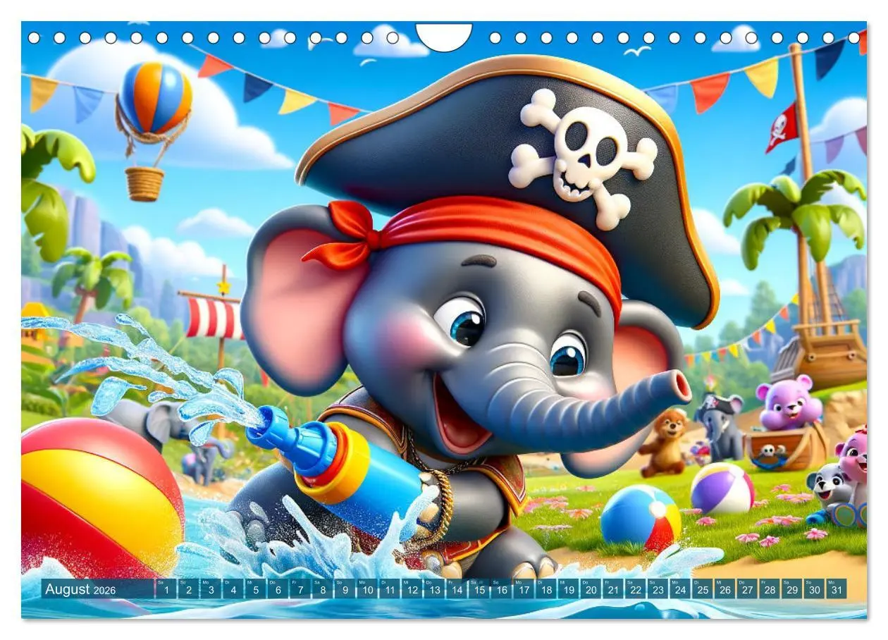 Bild: 9783457348505 | Kleine Piraten, Große Träume" - Ein Kalender für junge Entdecker...