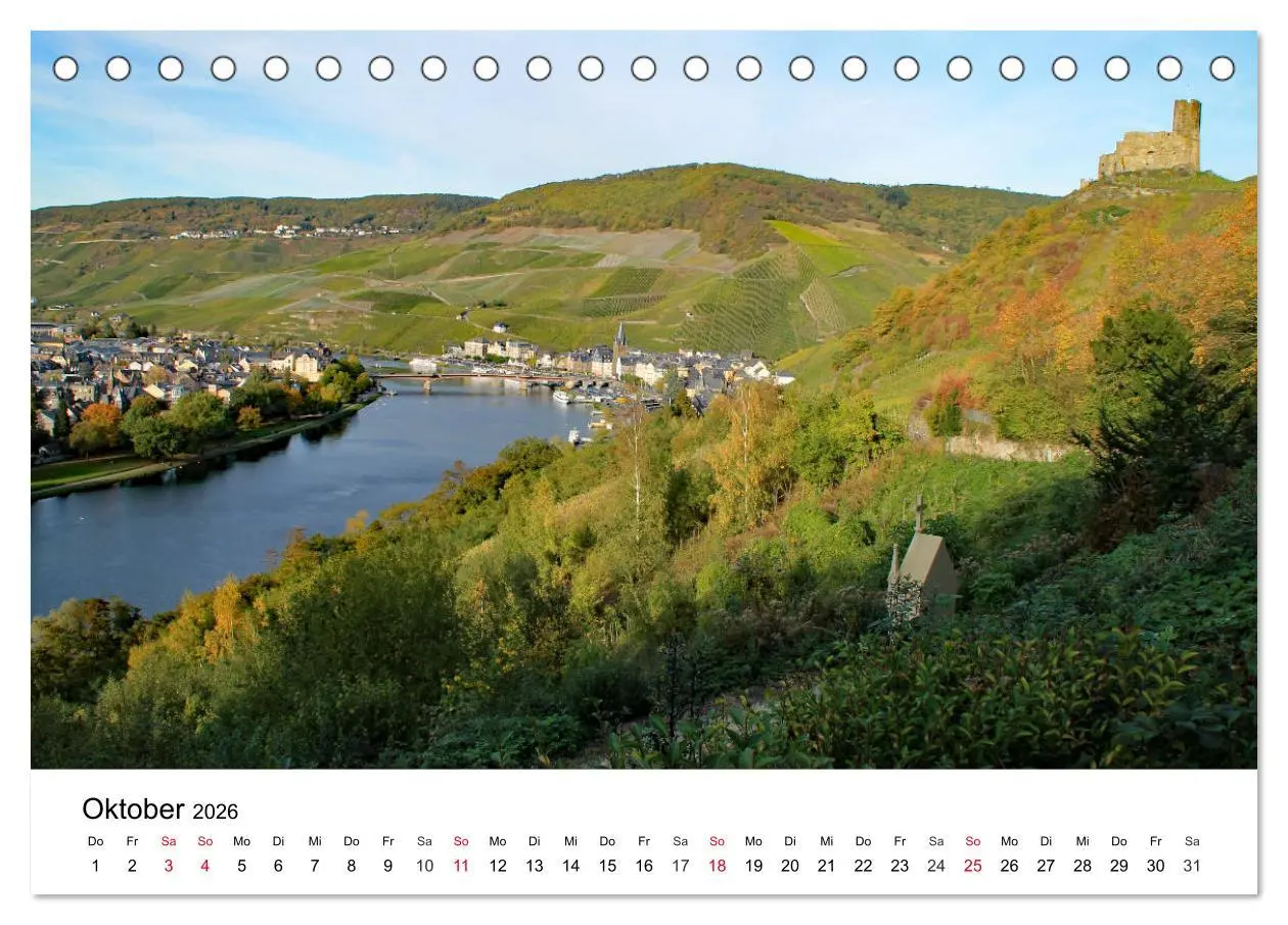Bild: 9783457898505 | Bernkastel-Kues an der Mosel (Tischkalender 2026 DIN A5 quer),...