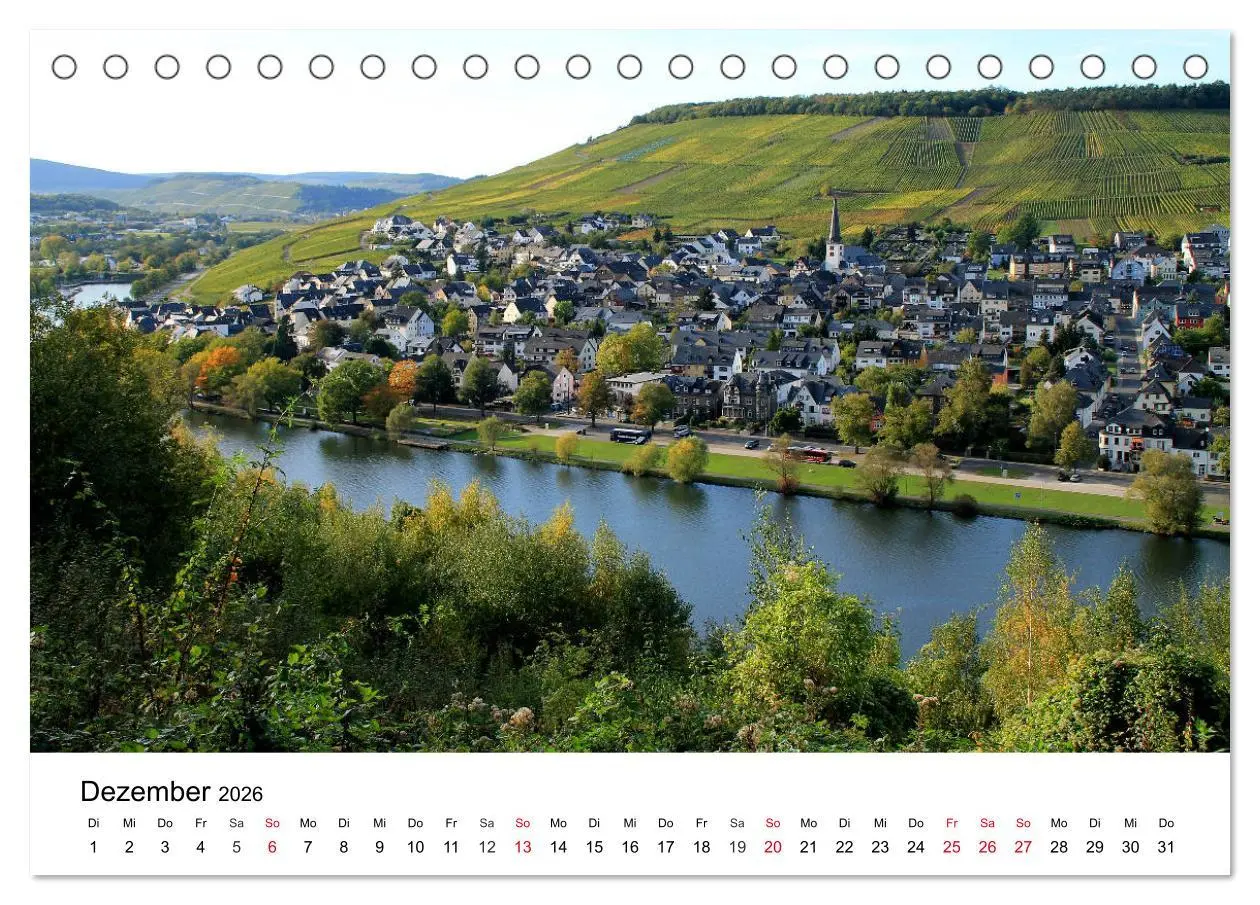 Bild: 9783457898505 | Bernkastel-Kues an der Mosel (Tischkalender 2026 DIN A5 quer),...
