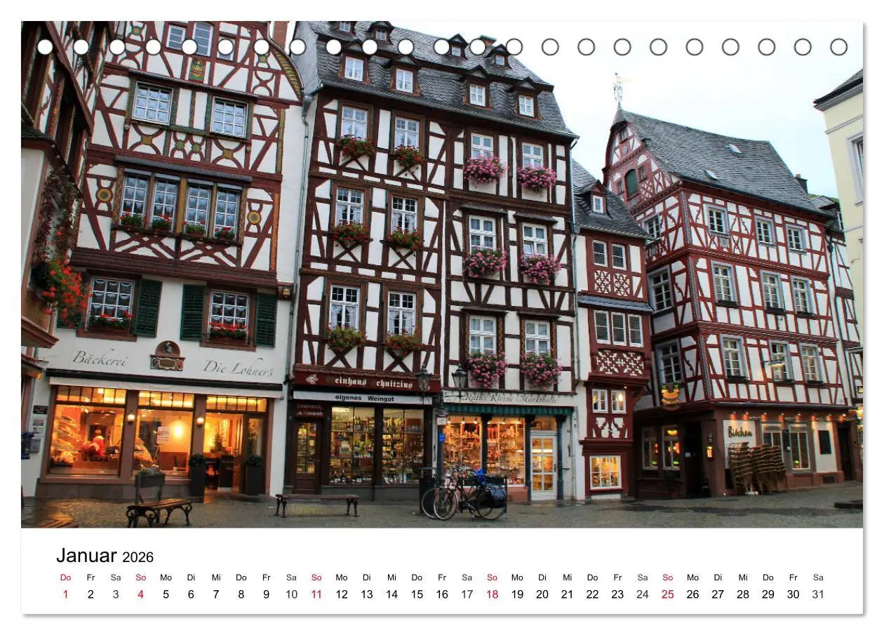 Bild: 9783457898505 | Bernkastel-Kues an der Mosel (Tischkalender 2026 DIN A5 quer),...