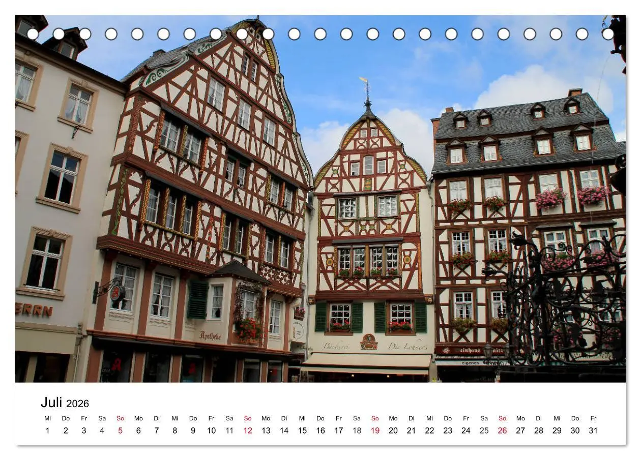 Bild: 9783457898505 | Bernkastel-Kues an der Mosel (Tischkalender 2026 DIN A5 quer),...
