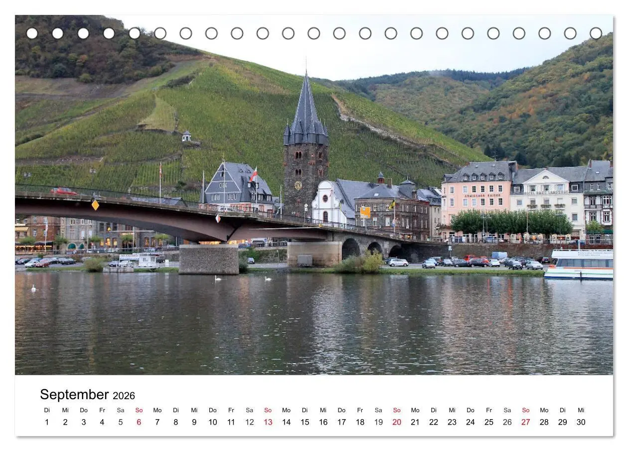 Bild: 9783457898505 | Bernkastel-Kues an der Mosel (Tischkalender 2026 DIN A5 quer),...