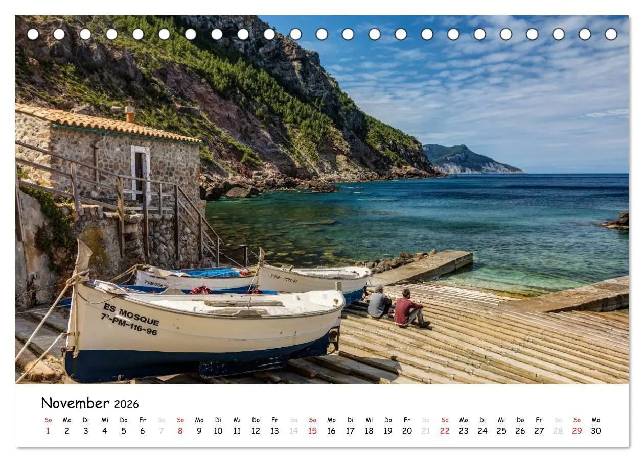 Bild: 9783516058505 | Wildes und romantisches Mallorca (Tischkalender 2026 DIN A5 quer),...