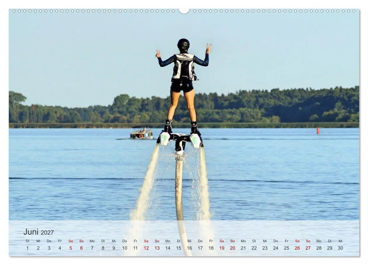 Bild: 9783569388505 | Wassersport - Fun pur (Wandkalender 2027 DIN A2 quer), CALVENDO...
