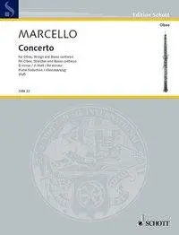 Cover: 9783795798505 | Concerto d-Moll | Alessandro Marcello | Broschüre | 20 S. | Deutsch