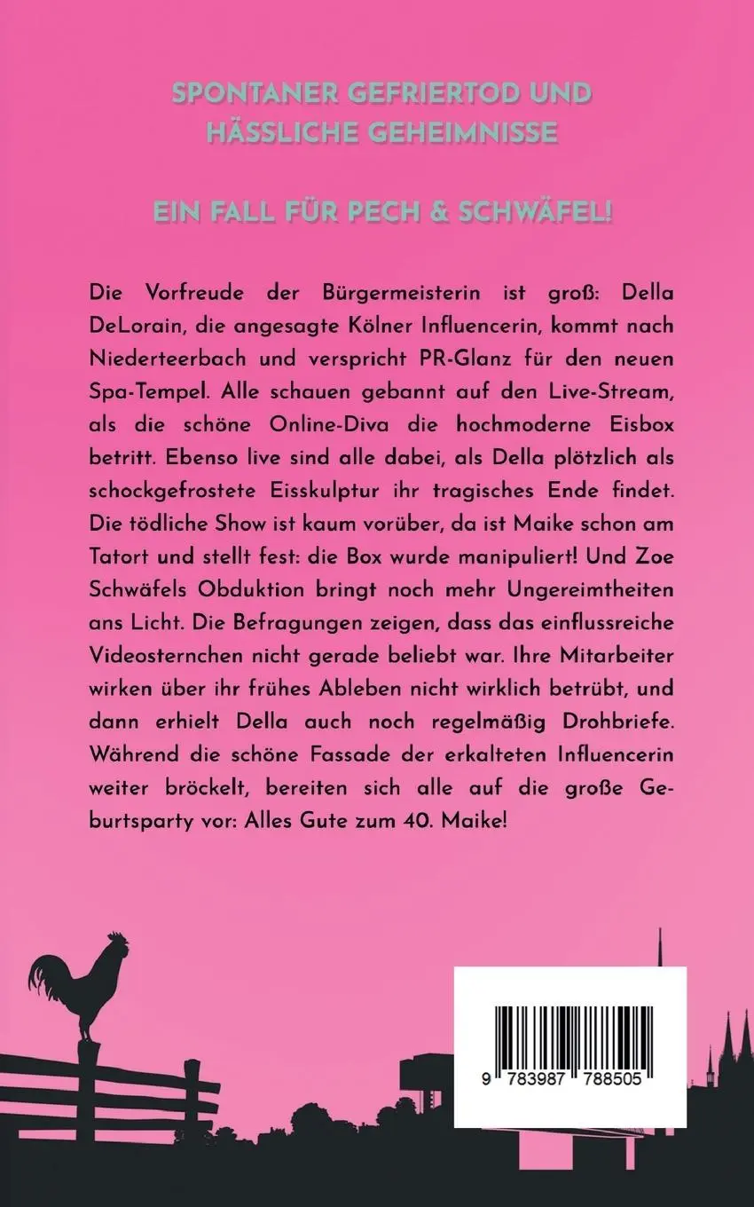 Rückseite: 9783987788505 | Tot im Eis | Robin Fuchs | Taschenbuch | Pech und Schwäfel | Paperback