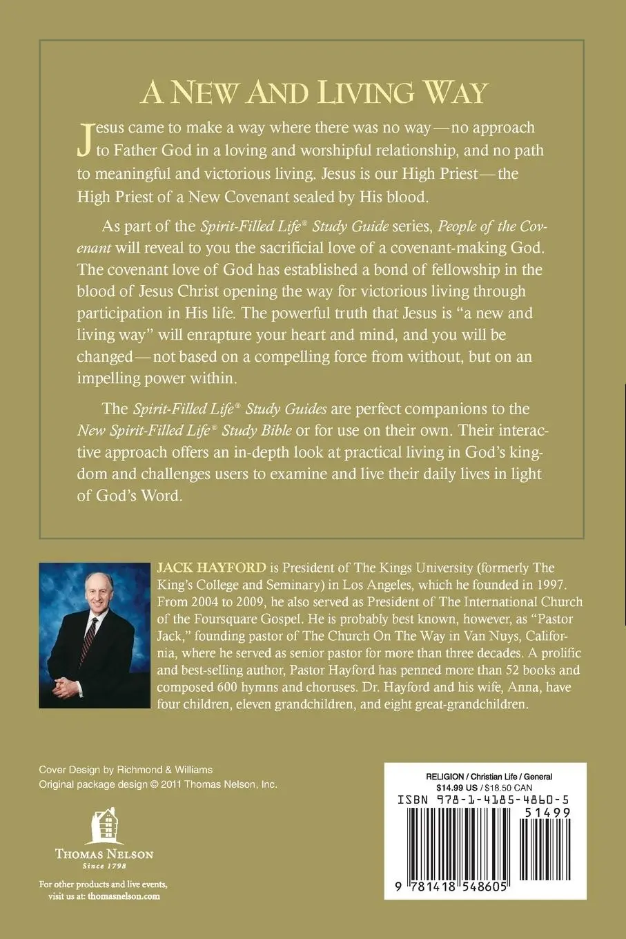 Rückseite: 9781418548605 | El People of the Covenant | God's New Covenant for Today | Hayford