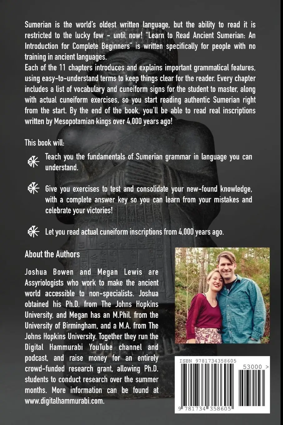 Rückseite: 9781734358605 | Learn to Read Ancient Sumerian | Joshua Bowen (u. a.) | Taschenbuch Rückseite: 9781734358605 | Learn to Read Ancient Sumerian | Joshua Bowen (u. a.) | Taschenbuch