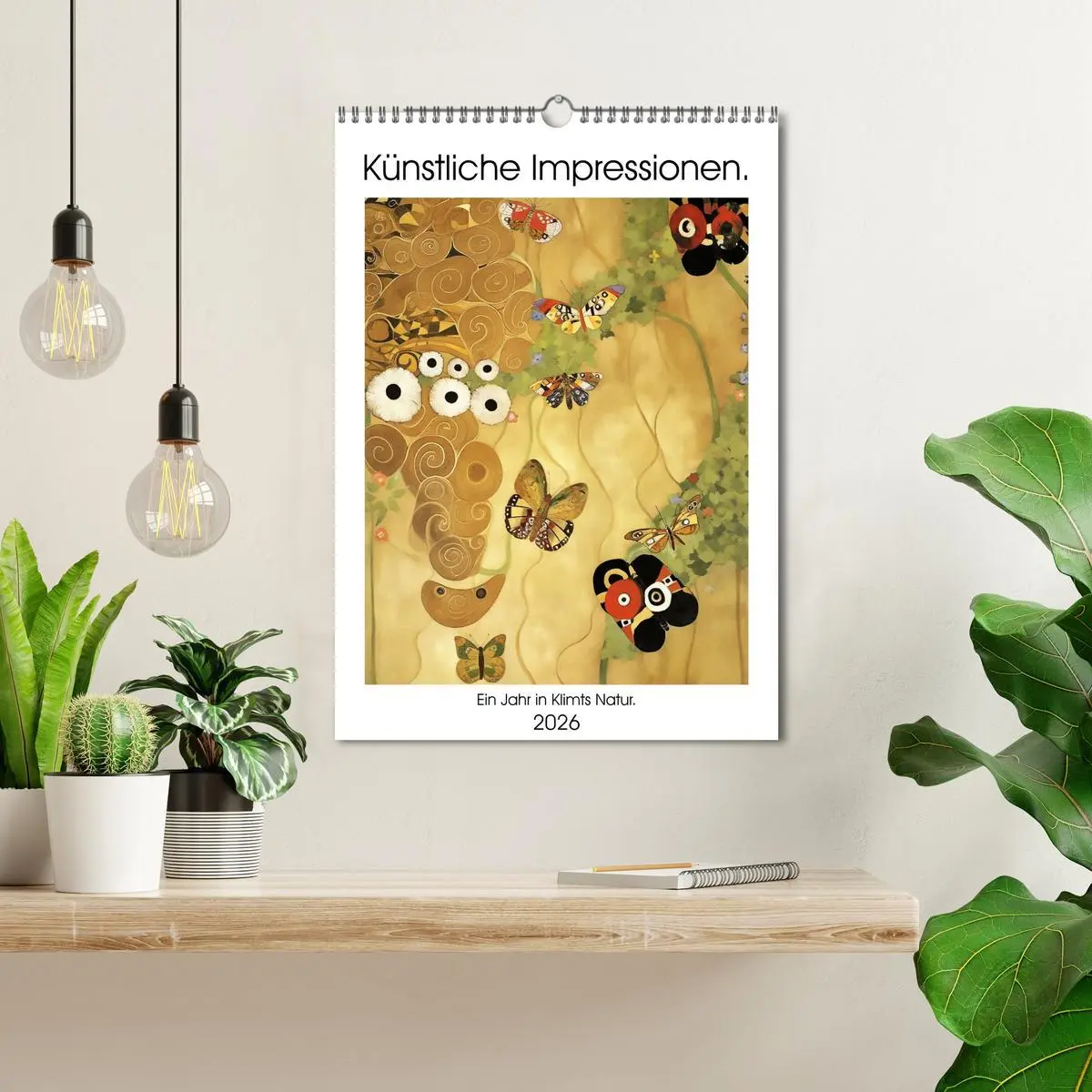 Bild: 9783516288605 | Künstliche Impressionen. Ein Jahr in Klimts Natur. (Wandkalender...