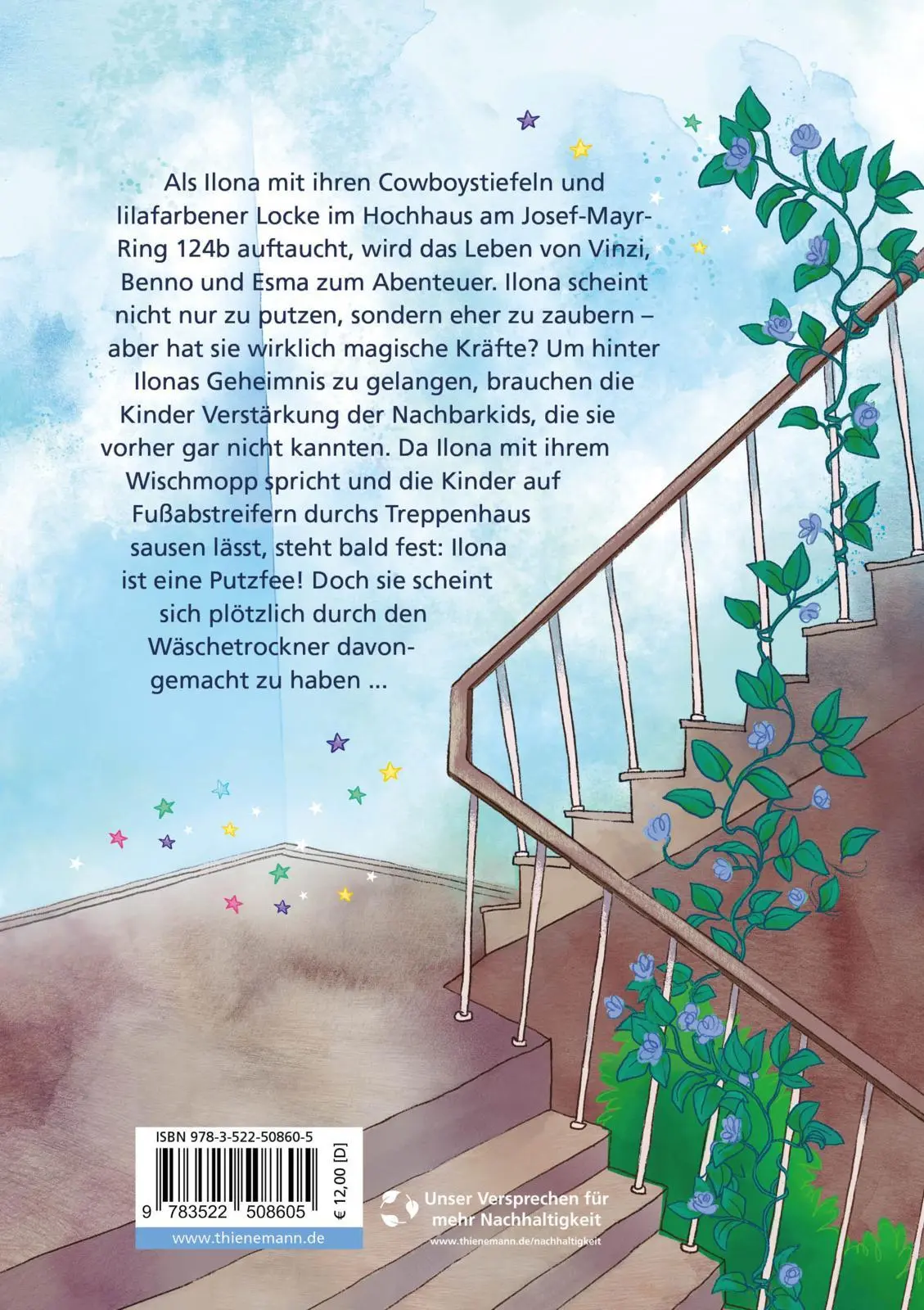 Rückseite: 9783522508605 | Lila Lona und die Hochhaus-Bande | Magisches Kinderbuch ab 8 | Wolfrum