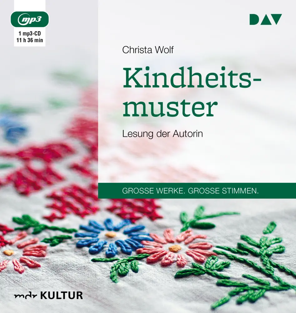 Kindheitsmuster, 1 Audio-CD, 1 MP3 - Wolf, Christa