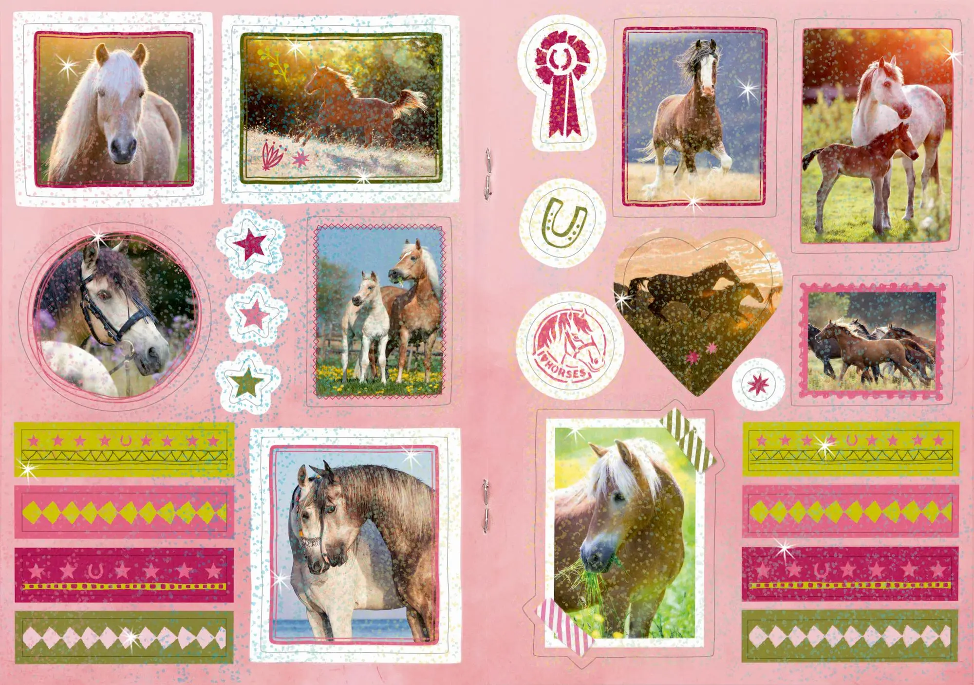 Bild: 4050003958705 | Funkelnde Sticker (Pferdefreunde) | Christiane Slawik | Taschenbuch