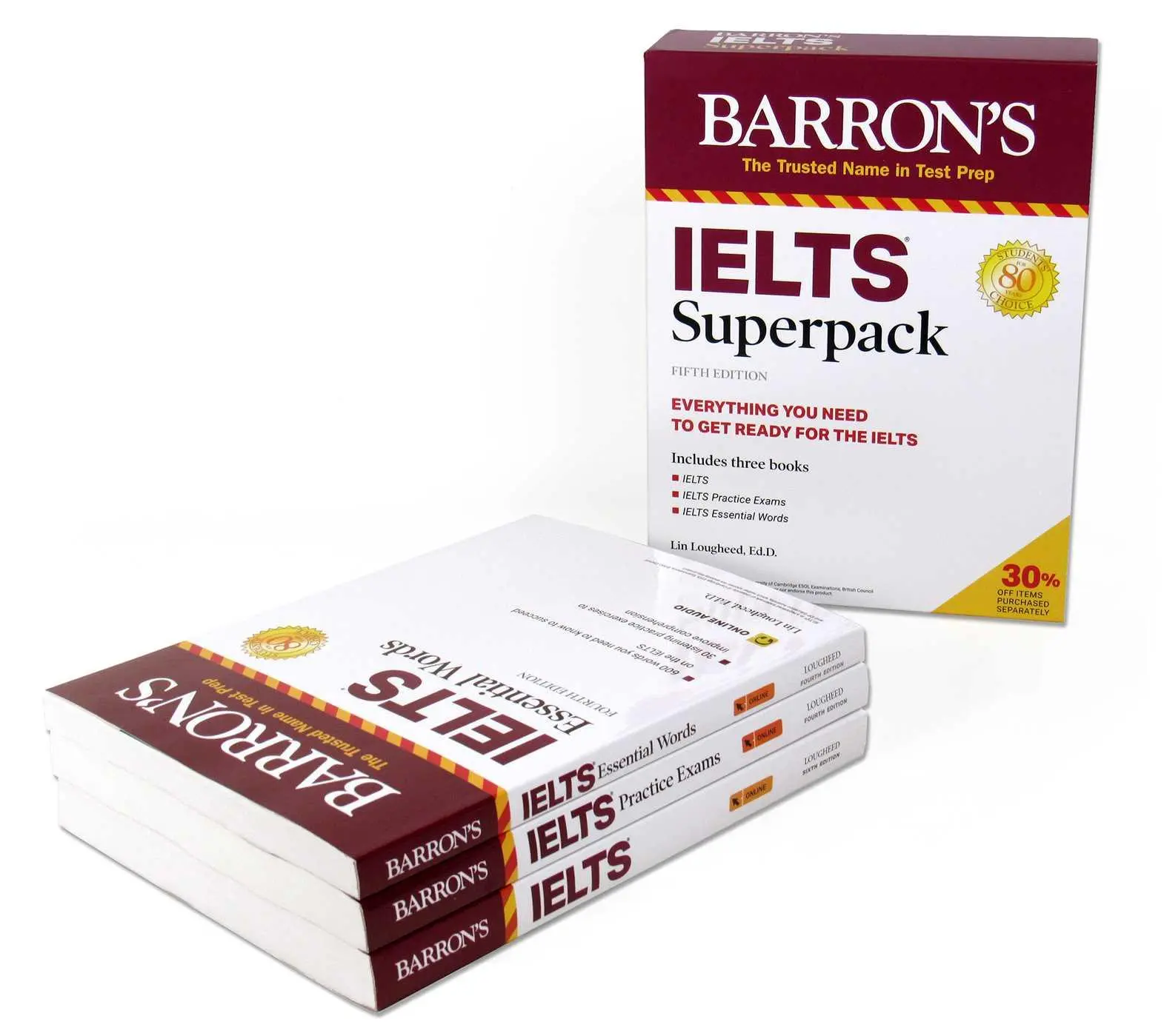 Cover: 9781506268705 | IELTS Superpack | Lin Lougheed | Buch | Barron's Test Prep | Englisch