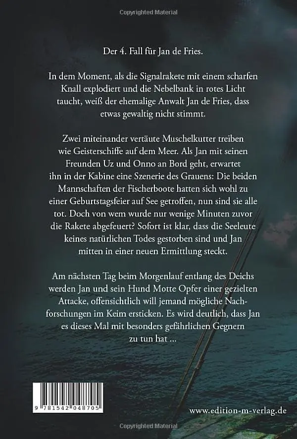 Rückseite: 9781542048705 | Neuntöter für Greetsiel | Dirk Trost | Taschenbuch | Jan de Fries