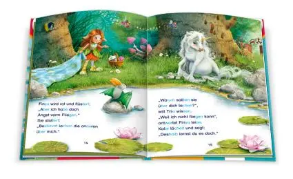 Bild: 9783401718705 | Kleines Einhorn Funkelstern. Fliegen ist wie Zauberei | Mila Berg