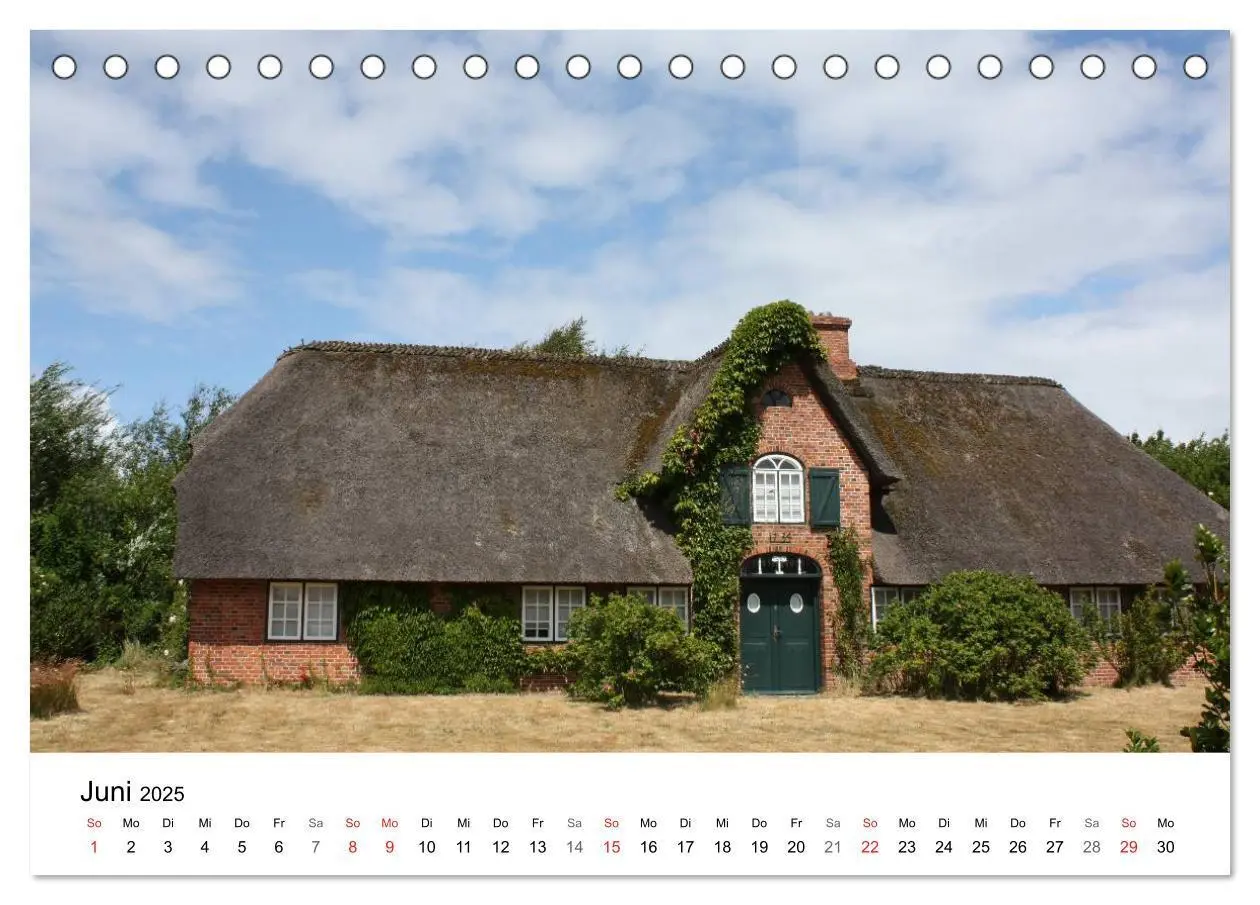 Bild: 9783435788705 | Friesenhäuser (Tischkalender 2025 DIN A5 quer), CALVENDO...