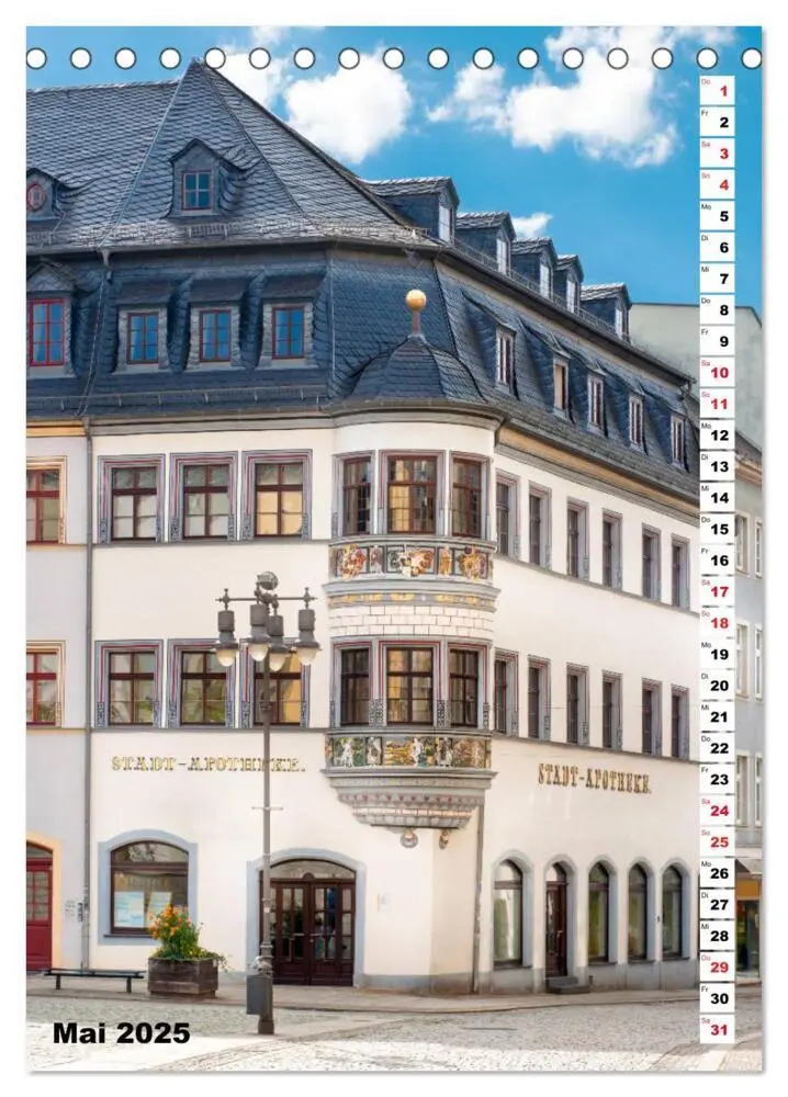 Bild: 9783435928705 | Gera - Stadt an der weißen Elster (Tischkalender 2025 DIN A5 hoch),...