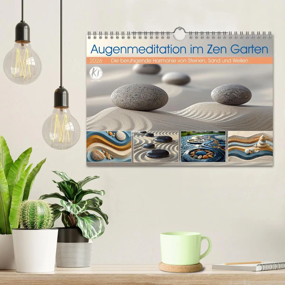 Bild: 9783457328705 | Augenmeditation im Zen Garten (Wandkalender 2026 DIN A4 quer),...