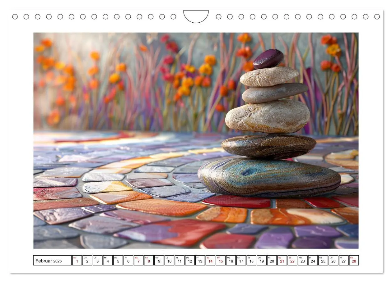 Bild: 9783457328705 | Augenmeditation im Zen Garten (Wandkalender 2026 DIN A4 quer),...