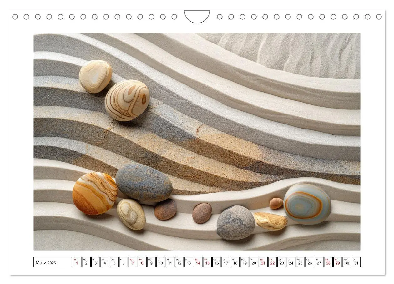 Bild: 9783457328705 | Augenmeditation im Zen Garten (Wandkalender 2026 DIN A4 quer),...