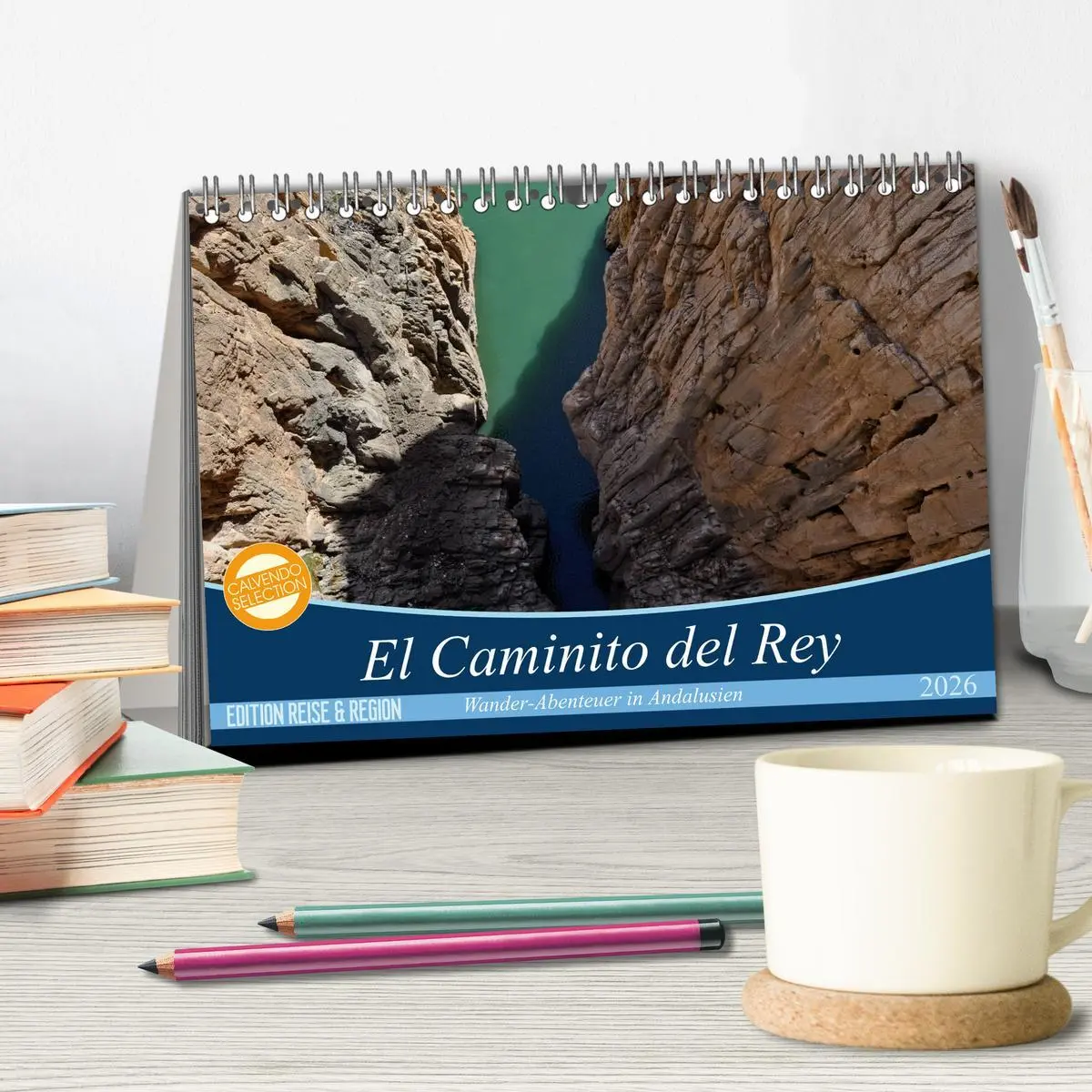 Bild: 9783457878705 | El Caminito del Rey (Tischkalender 2026 DIN A5 quer), CALVENDO...