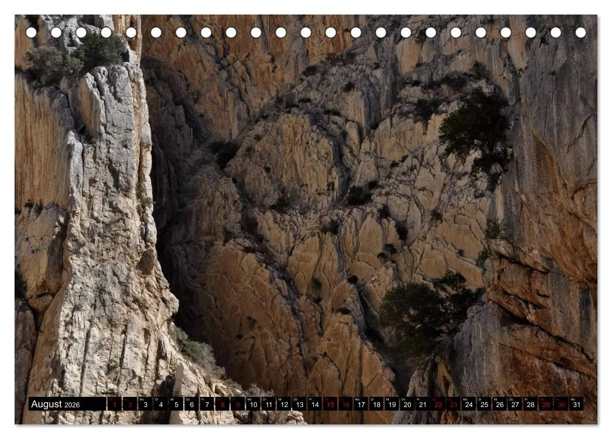 Bild: 9783457878705 | El Caminito del Rey (Tischkalender 2026 DIN A5 quer), CALVENDO...